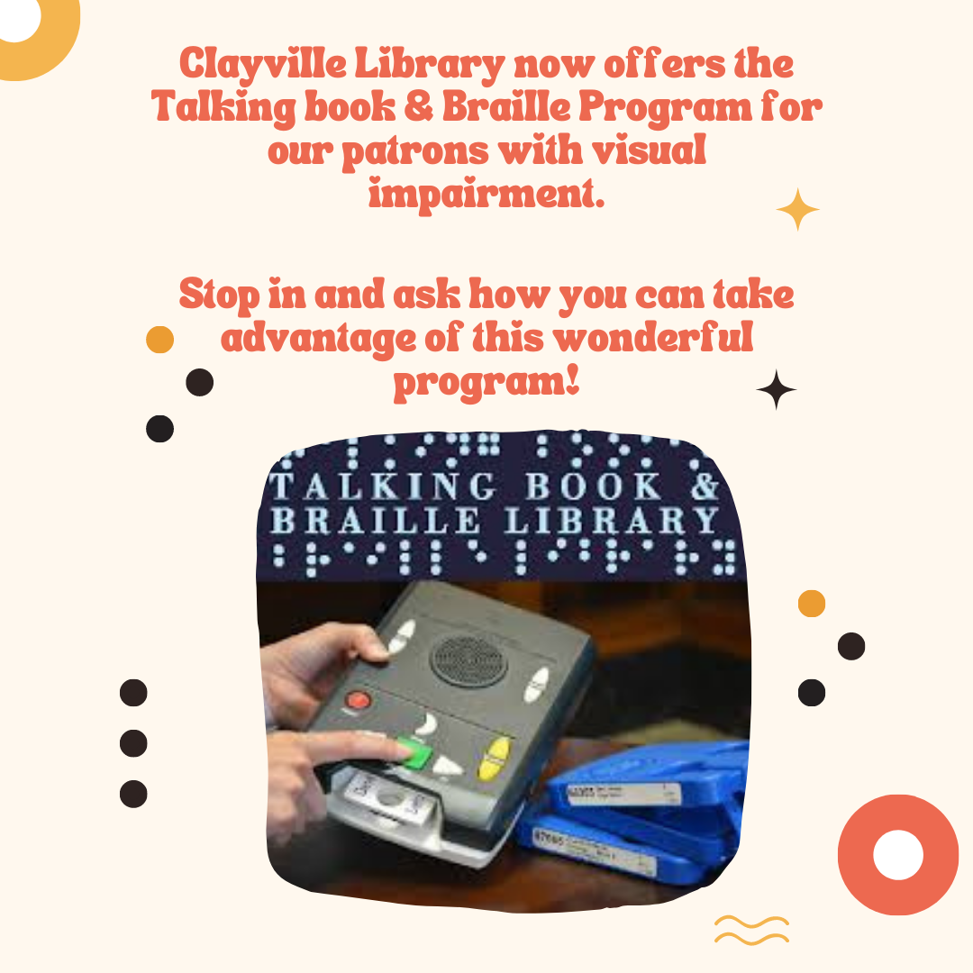 Clayville Library Association Library site