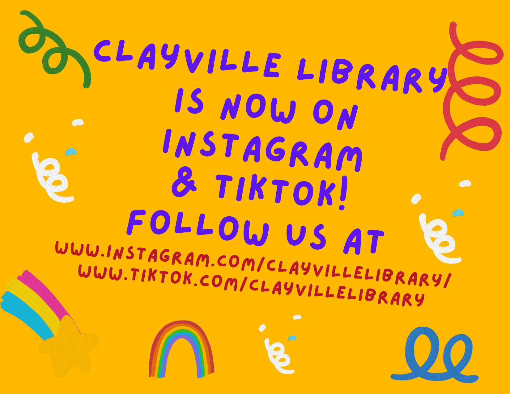 Clayville Library Association Library site