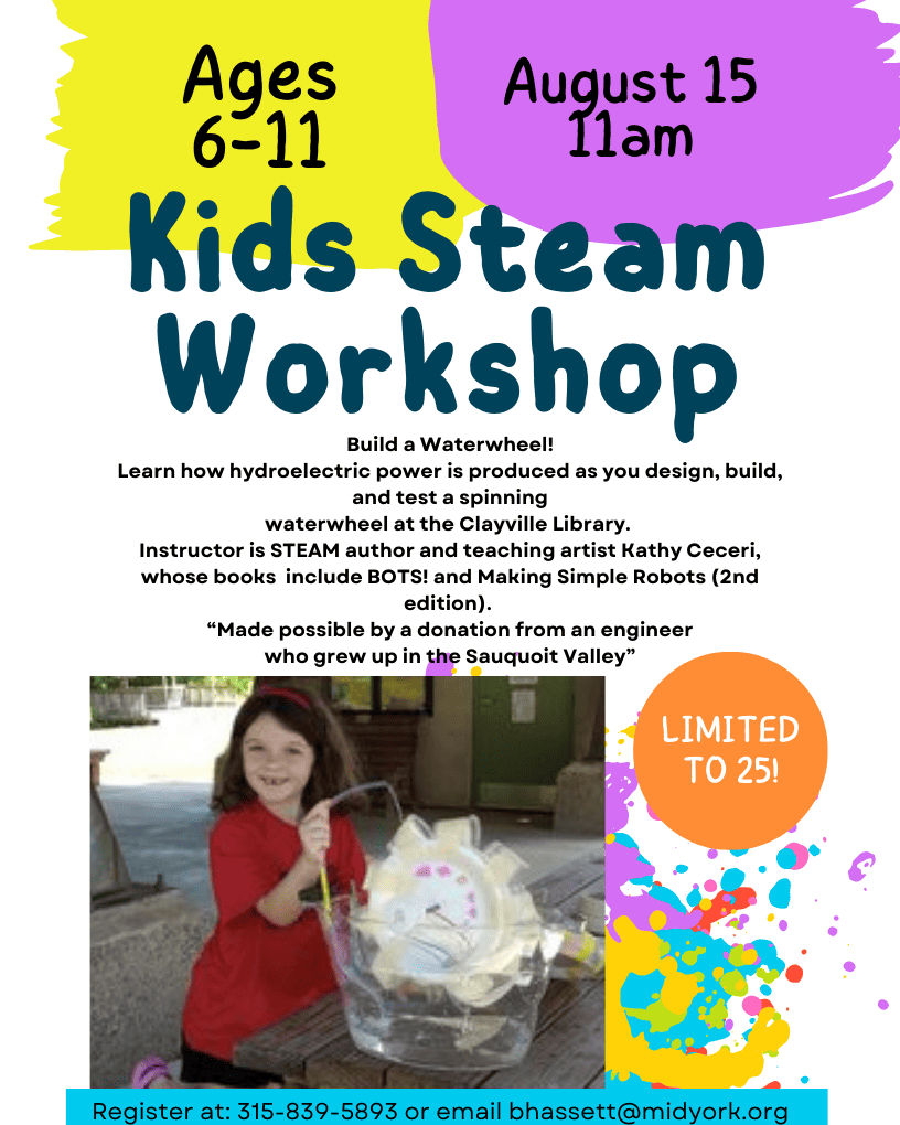 Clayville Library Association Library site