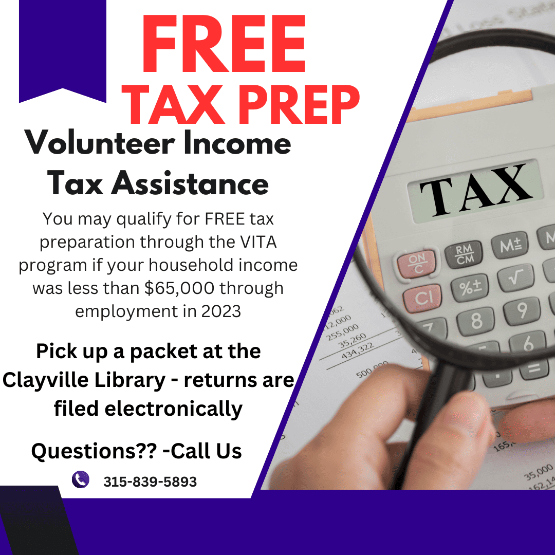 Clayville Library Association Library site